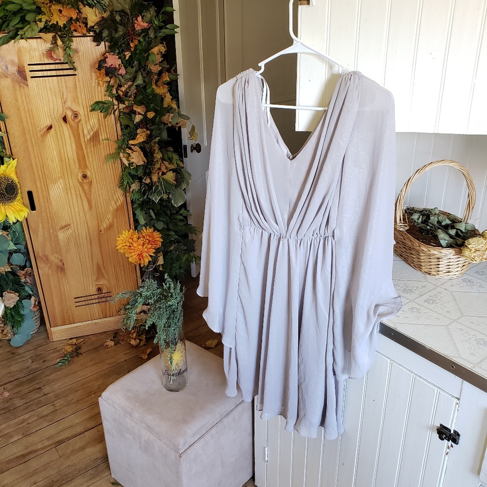 Size 6 Suzi Chin for Maggy Boutique flowing mini